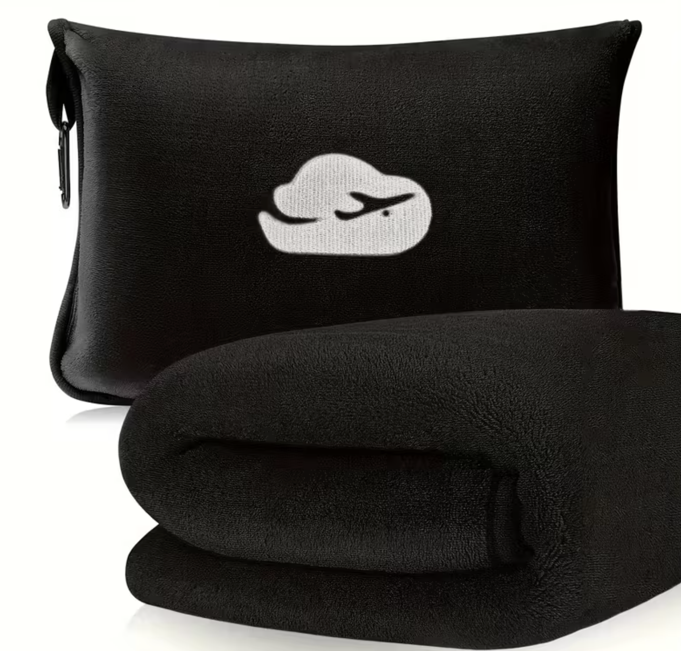 Jet Candy Travel clever pillow with blanket