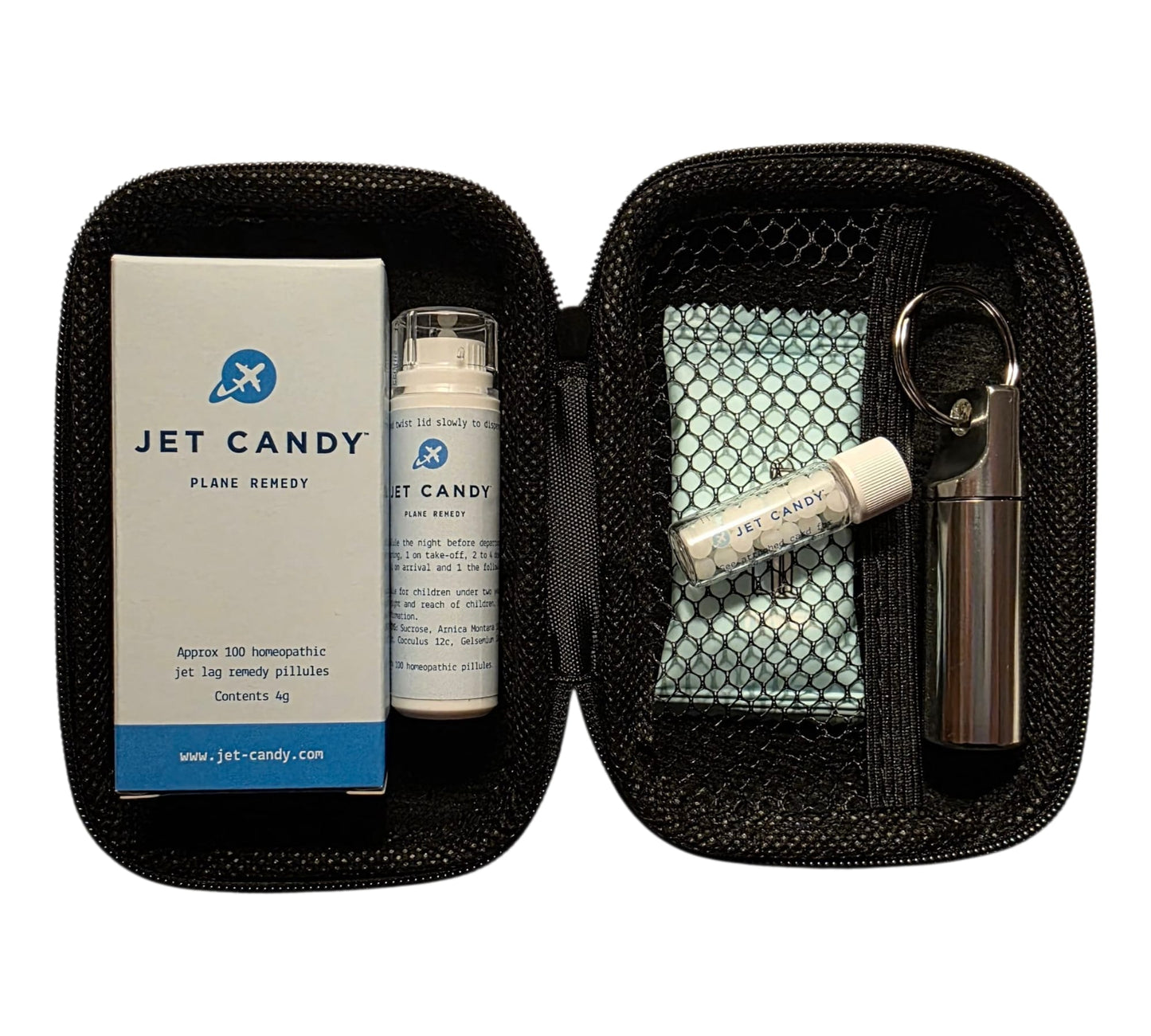 Time to Travel mini suitcase, for all the Jet Candy essentials