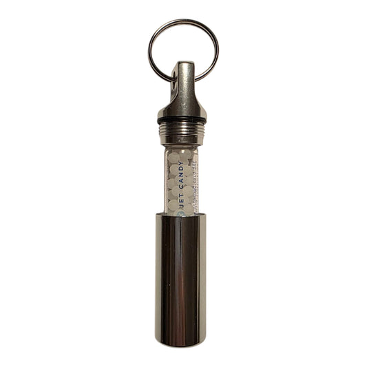 Jet Candy jet lag remedy alloy pill holder